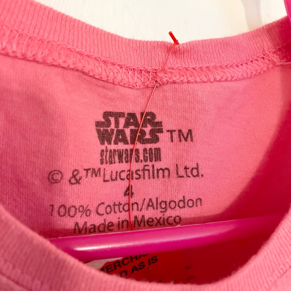 Star Wars Graphic Logo Toddler T-Shirt - Size 4 - Picture 8 of 8